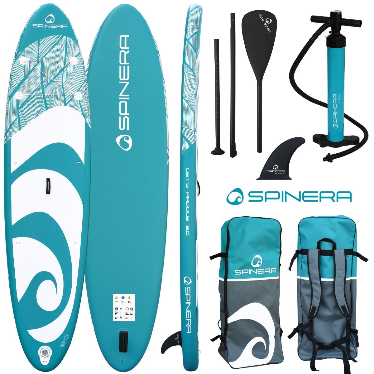 SPINERA SUP LET´S PADDLE - Paddleboard 12´0