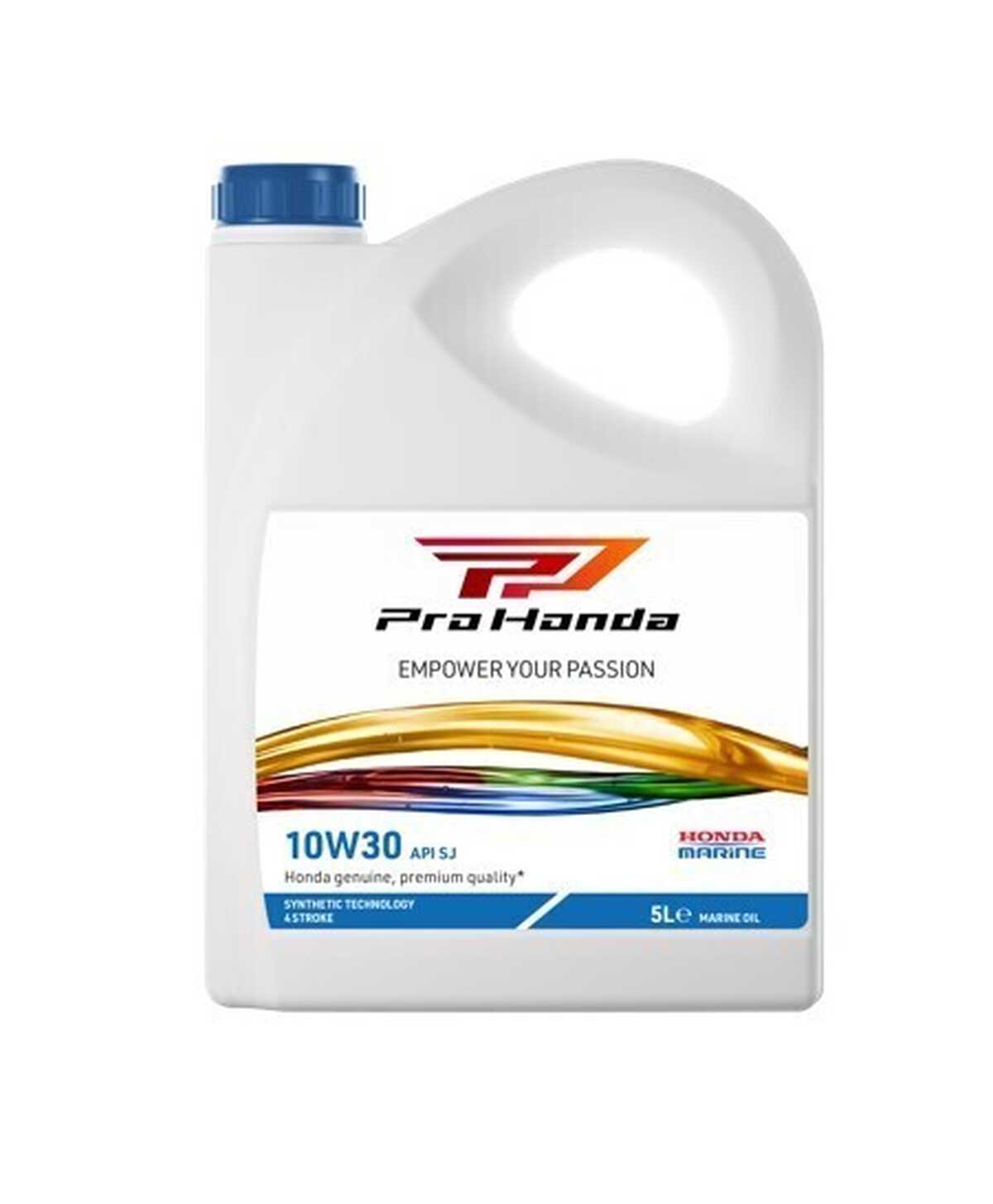 HONDA 10W-30 4T API SJ morový olej pre 4 taktné lodné motory - 5L