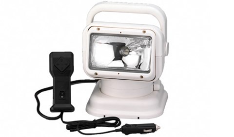 Vyhľadávací reflektor s rádiovým diaľk.ovládaním