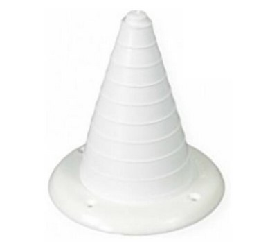 Gumena priechodka s gumenou vnútornou časťou - biela