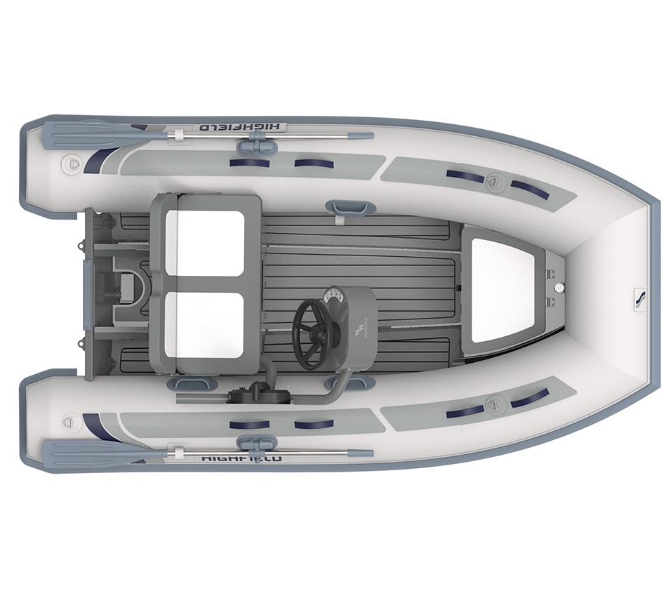 HIGHFIELD CLASSIC 310 ALU RIB nafukovací čln 310cm s FCT konzolou riadenia a dvojsedadlom