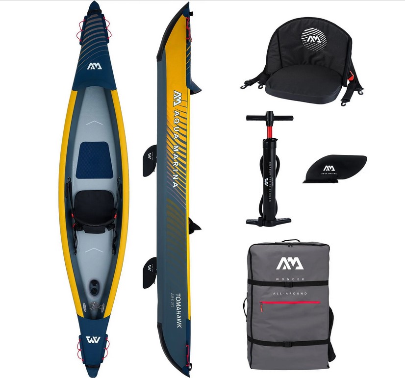 Aqua Marina Tomahawk AIR-K 375 x 72cm vysokotlakový rýchlostný kajak