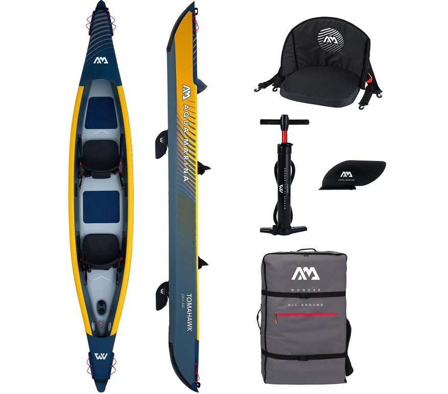 Aqua Marina Tomahawk AIR-K 440 x 78cm vysokotlakový rýchlostný kajak