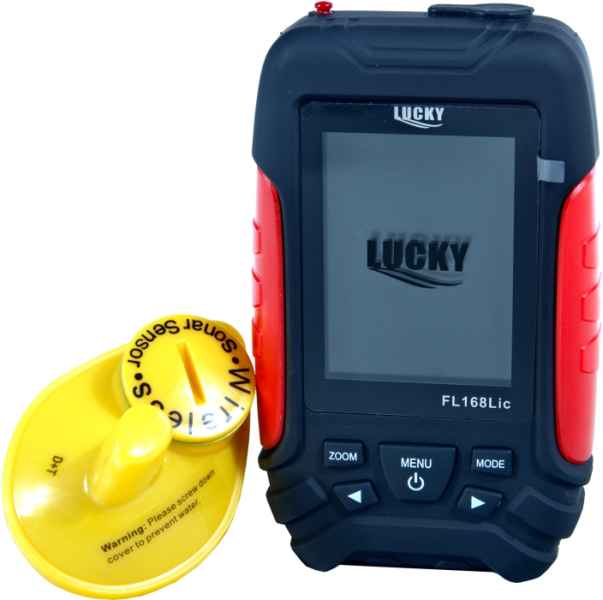 LUCKY Bezdrôtový farebný nahadzovací sonar FL168LiC-W