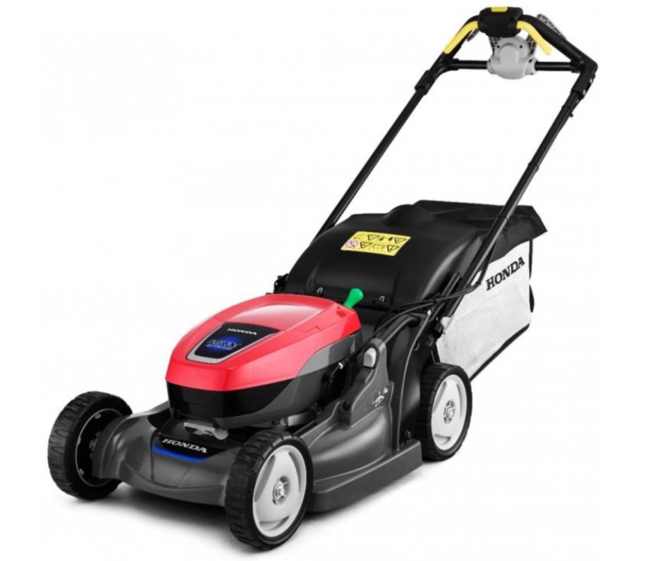 HONDA HRX 476 XB SET - Aku kosačka 47cm s pojazdom a mulčovaním, plastové vysoko odolné šasi (vrátane batérie a nabíjačky)