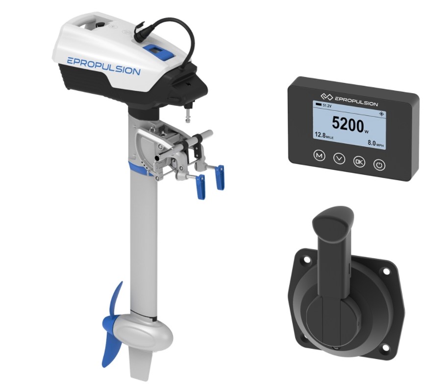 EPROPULSION SPIRIT 1.0 EVO - krátka noha, diaľkové bočné ovl., batéria (3 HP)