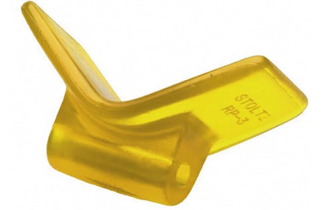 Doraz na vozík z PU - 72 x 36 mm