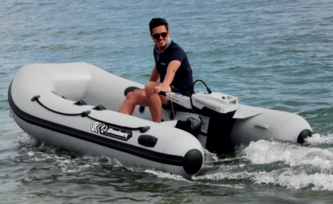 ALLROUNDMARIN Vario 320 nafukovací čln - šedý