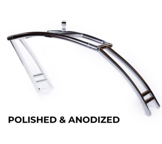 MONSTER TOWER Wakeboardtower MTK - wakeboardová veža strieborná