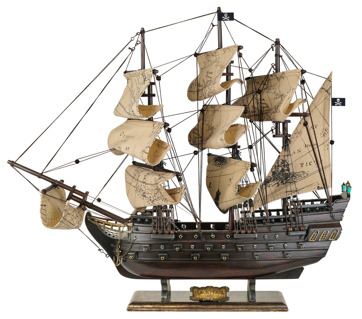 Model pirátskej lode - 51 cm