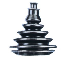 Gumená priechodka čierna 100mm