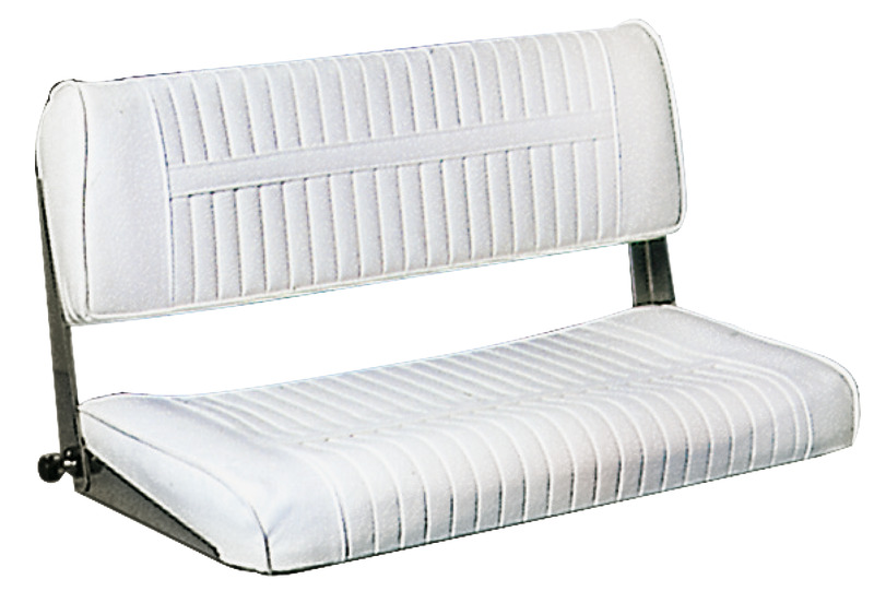 Lodné dvojsedadlo biele 90 x 40 cm