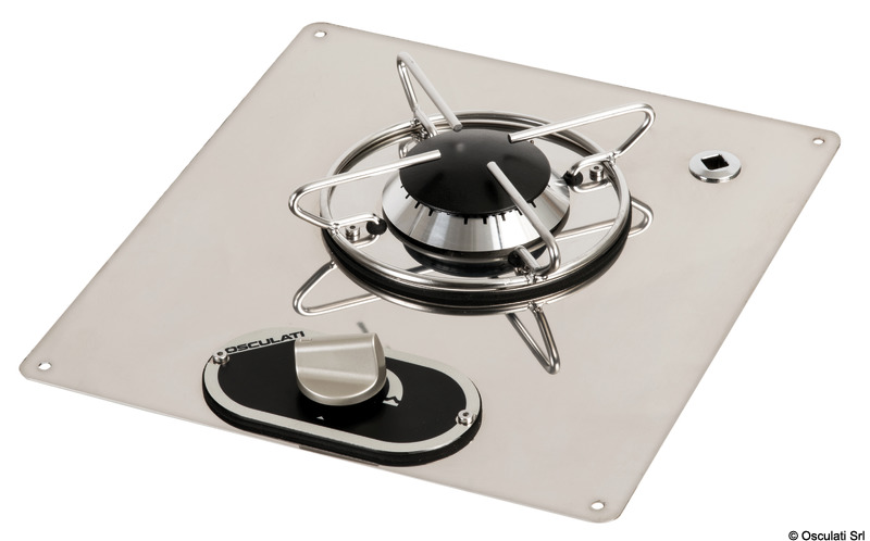 Jednohoráková vstavaná varná doska nerezová 320 x 285 mm