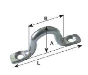 Držiak na fender nerezový - Omega