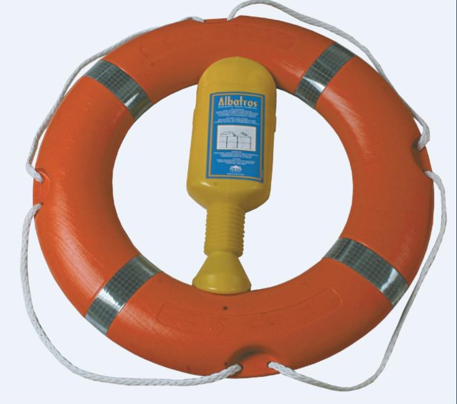 Certifikované záchranné koleso - set