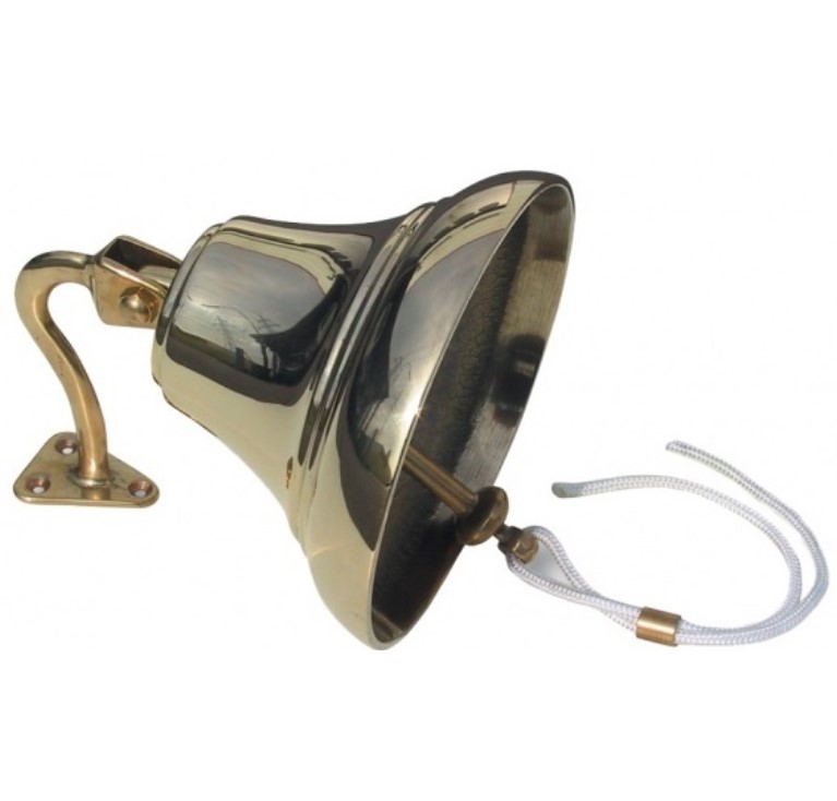 Lodný zvon s nástenným držiakom - 15 cm