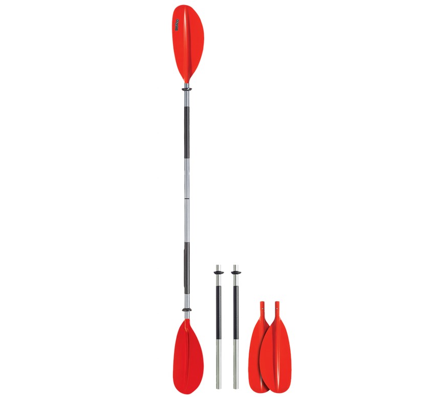 Dvojpádlo skladacie hliníkové - 230/77 cm