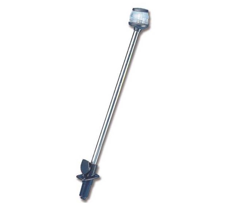 TREM kotevné svetlo 360° s odnímateľným stožiatom čierne - 54 cm