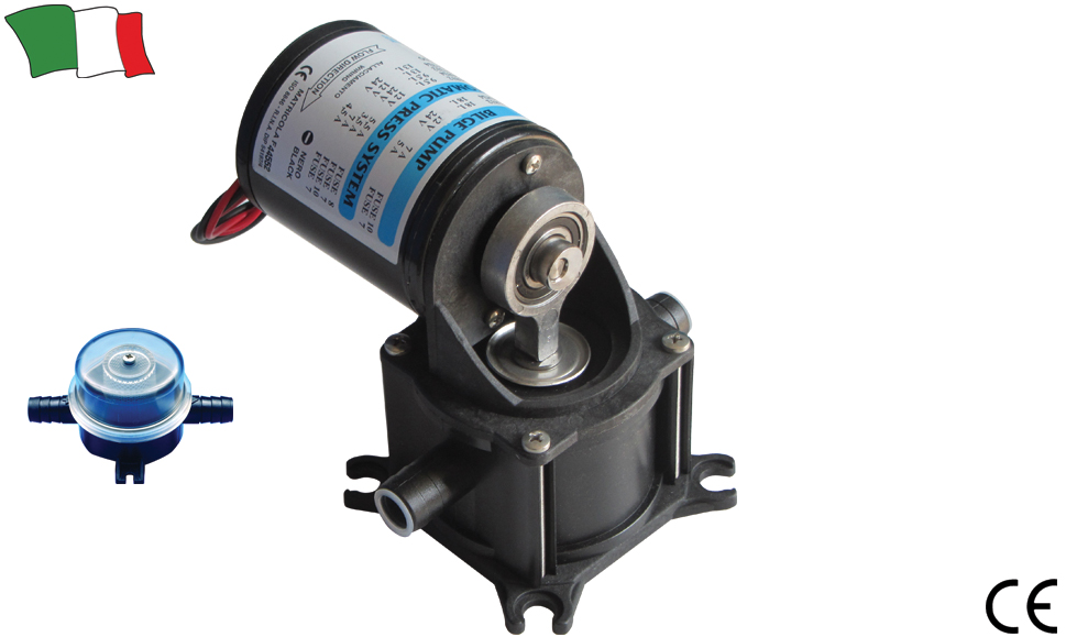 Membránové elektrické čerpadlo 12V - 18 L/min.