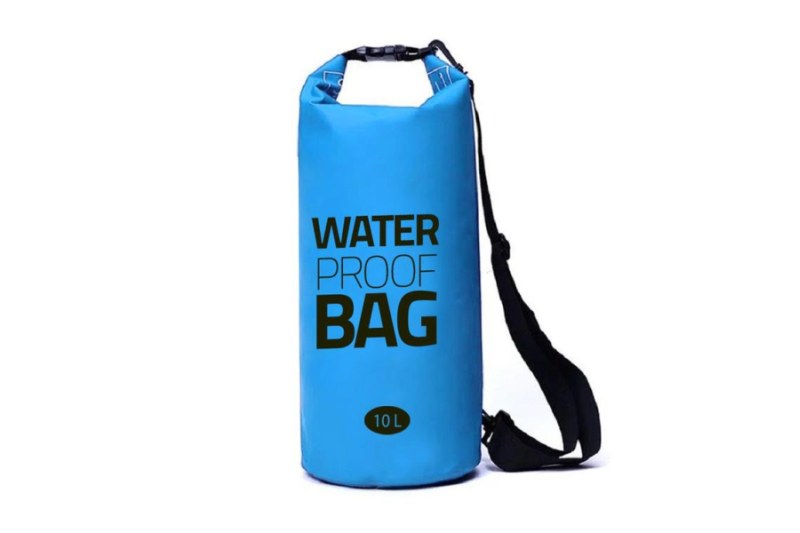 Vodeodolný vak / taška 10 l – modrý