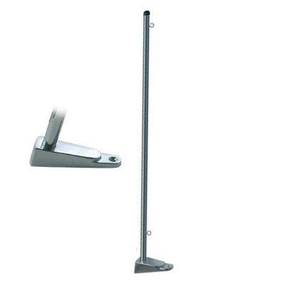 Nerezový držiak vlajky 35 cm s nerezovou základňou