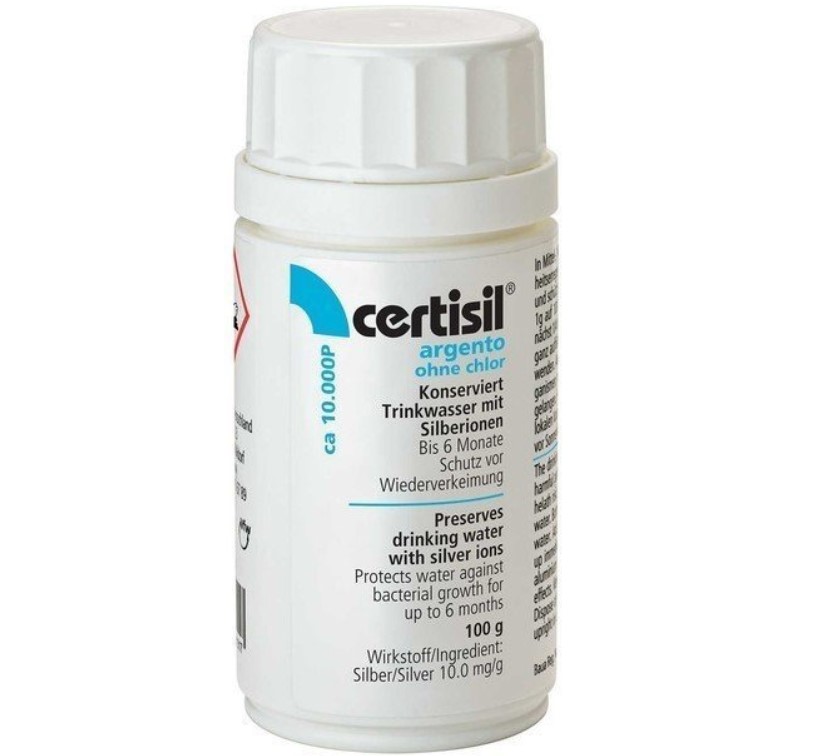 CERTISIL ARGENTO CA 10.000P - prášok bez chlóru 100g, 1g/100L