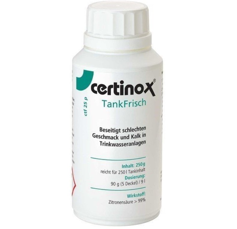CERTINOX TANKFRISCH CTF 25P - prášok 250g, 10g/1L