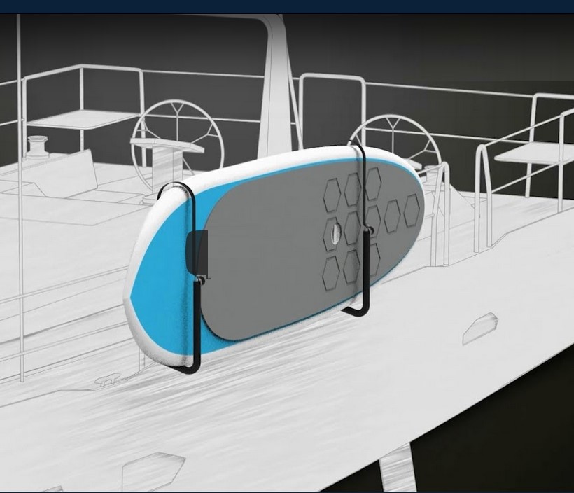 Držiak SUP dosky - DELUX súprava