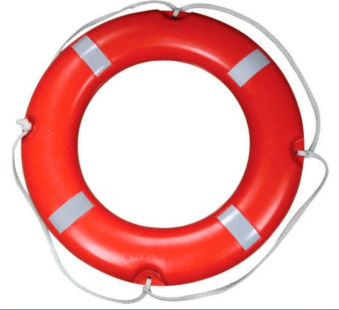 Certifikované záchranné koleso 73 x 44 cm