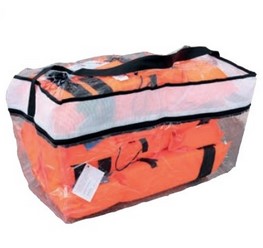 ALLROUNDMARIN Záchranné vesty vo fóliovej taške - 4 ks