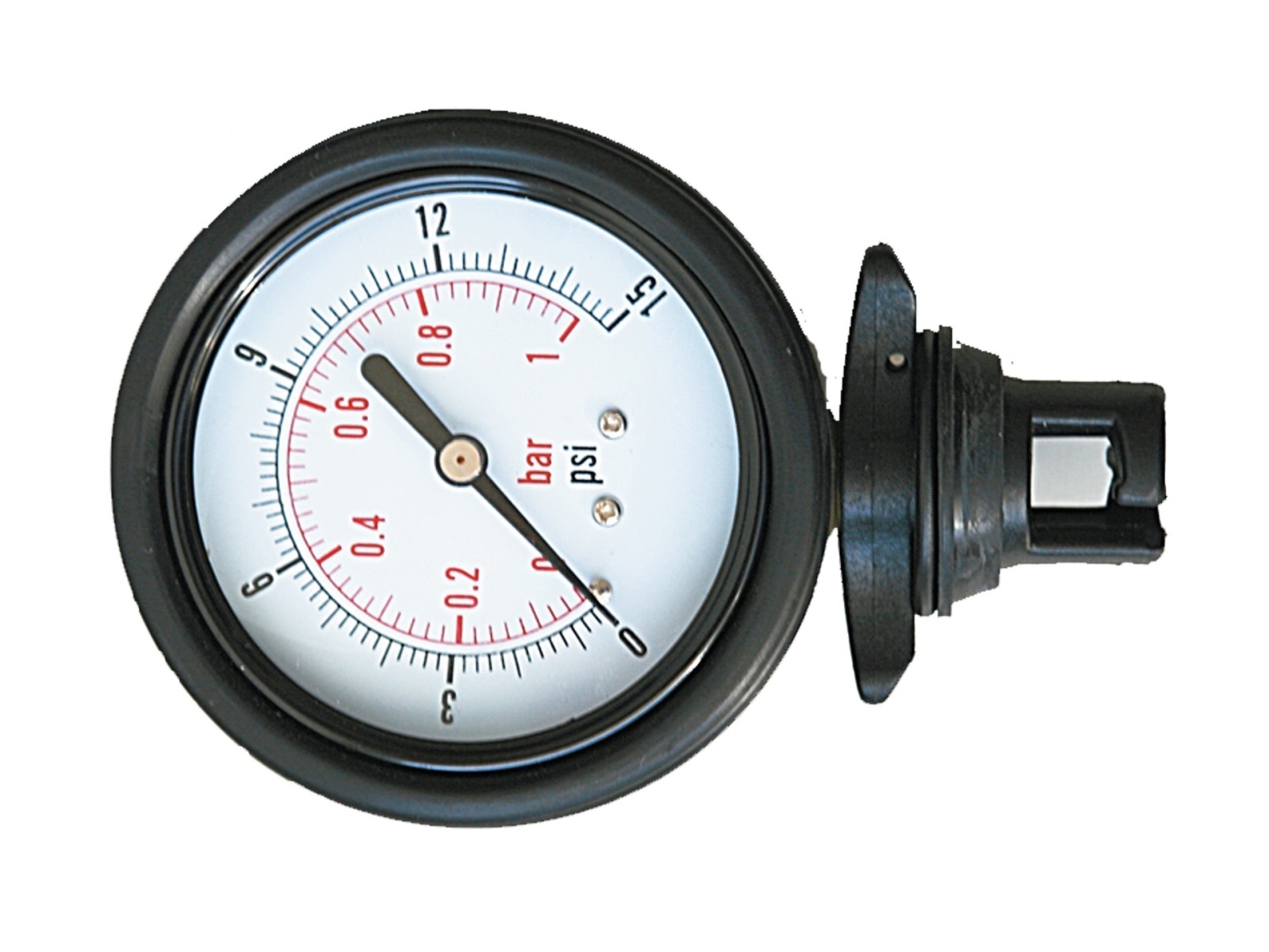 Manometer (tlakomer) do 1,0 bar s bajonetom, veľký display