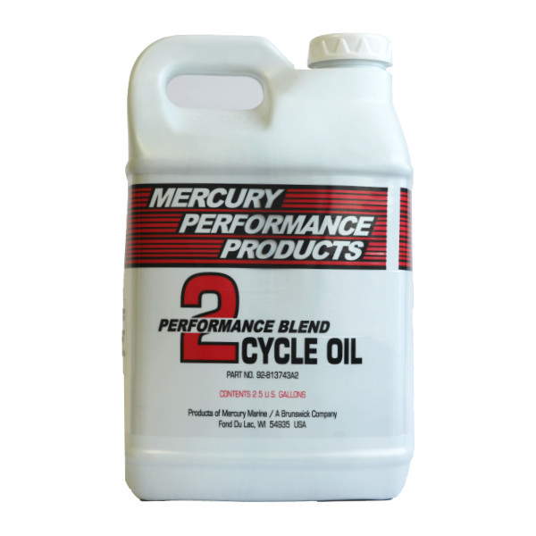 Mercury performance blend 2 cycle oil - lodný motorový olej syntetický 2-takt 9,45L