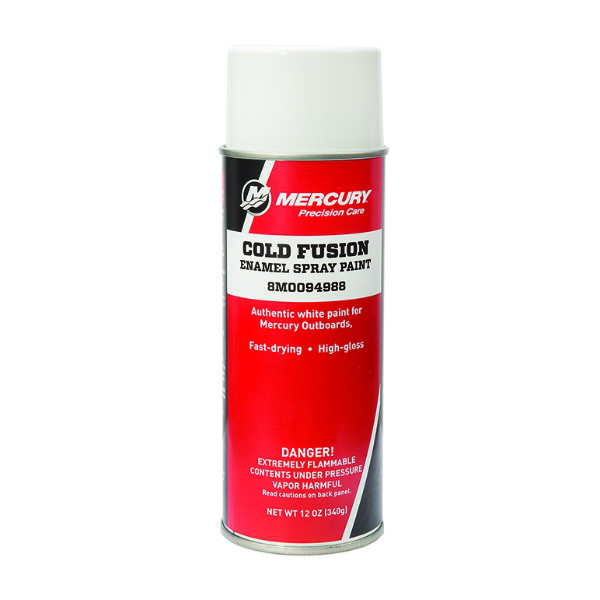 MERCURY Cold Fusion White - Aerosólová farba na lodné motory - Biela