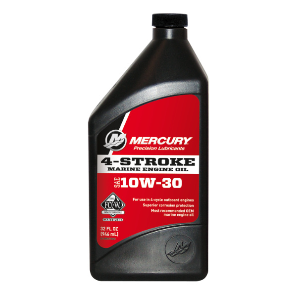 Mercury 4-Stroke Marine Engine Oil 10W-30 - Lodný motorový olej 4 takt 1L