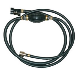 Benzínová hadica  s ručnou pumpou pre benzínové nádrže SUZUKI 12L a motory SUZUKI do 15 HP