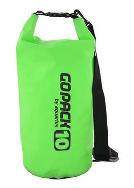 GoPack vodotesný vak 10L zelený