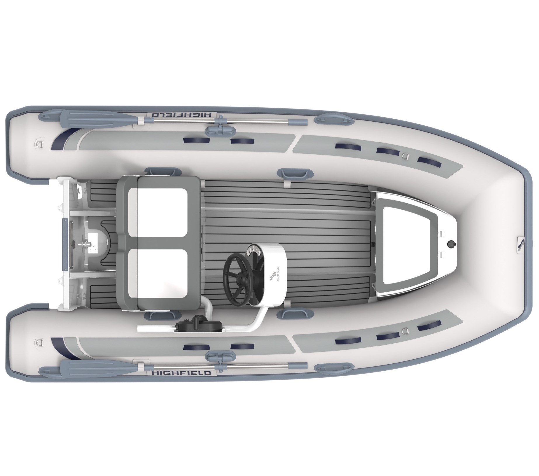 HIGHFIELD CLASSIC 340 ALU RIB nafukovací čln 340cm s FCT konzolou riadenia a dvojsedadlom