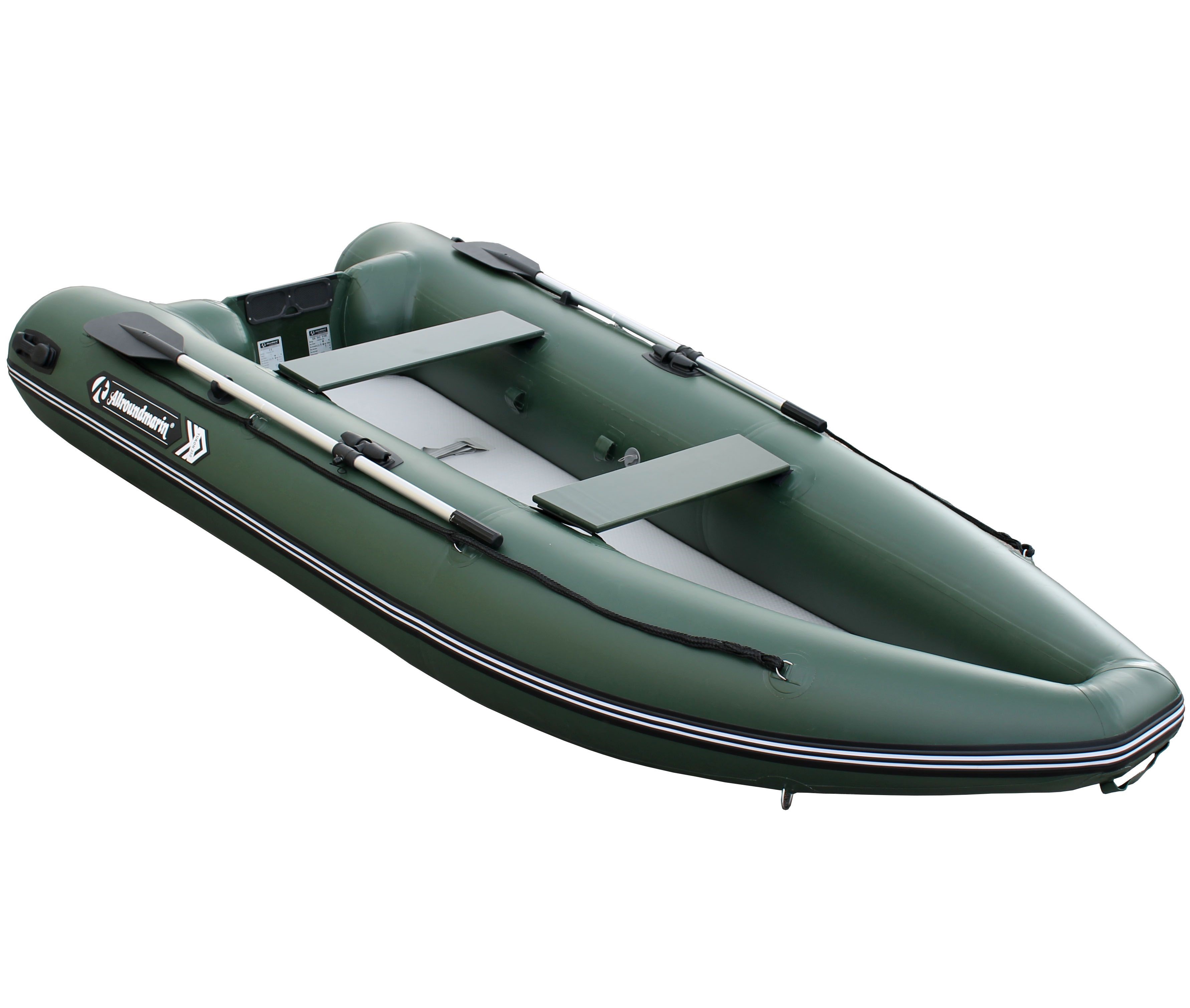 ALLROUNDMARIN YUKON 350-nafukovací čln s nafukovacou podlahou zelený 