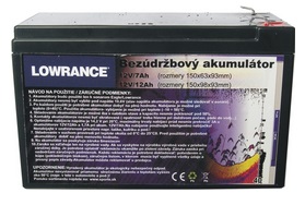 Akumulátor k sonaru 12V/7Ah