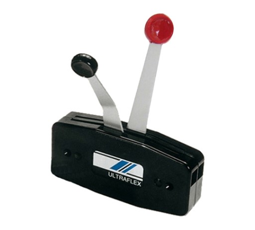 ULTRAFLEX B49 riadiaci box čierny s dvojitou pákou - bočná montáž