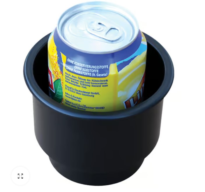 Držiak na pohár plastový zabudovateľný