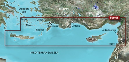 BlueChart G2 Vision - GR506S /Kréta-Cyprus/ SMALL