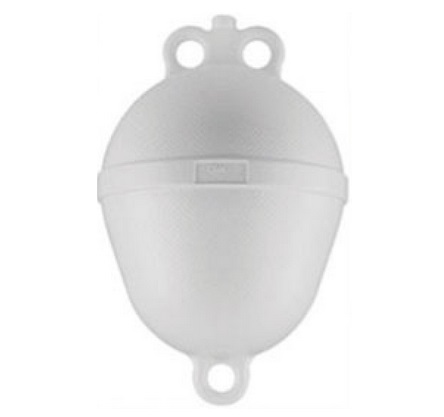 Bója kotevná značkovacia 25 x 39 cm - biela