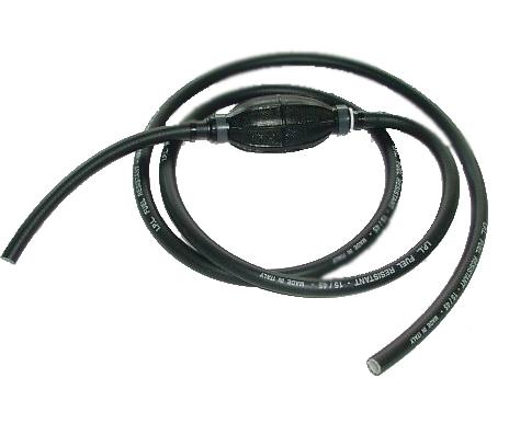 Benzínová hadica 2 m s ručnou pumpou