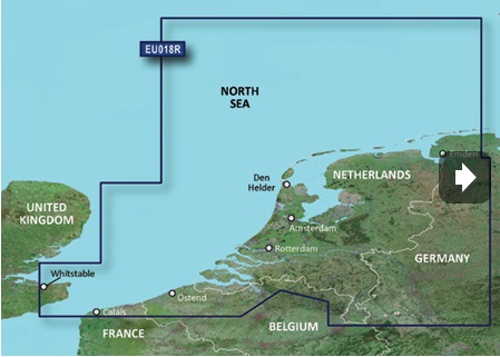 BlueChart G2 Vision - EU018R /Holandsko/ REGULARklandy/ SMALL