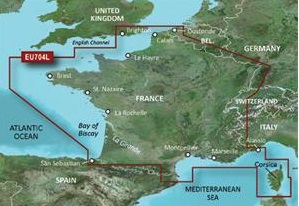 BlueChart G2 Vision - EU704L /Francúzko/ LARGE