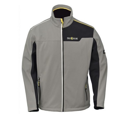 CRAZY4SAILING Softshellová pánska bunda