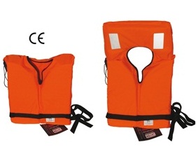 LALIZAS 100N certifikovaná záchranná vesta univerzálna pre dospelé osoby >40kg, obvod hrudníka 80-125cm