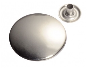 Cvok vrch  nerezový -  Φ 17 mm