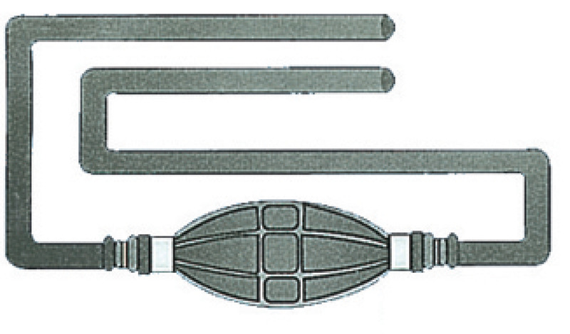 Benzínová hadica 3 m s ručnou pumpou